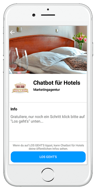 Chatbot fuer Hotels